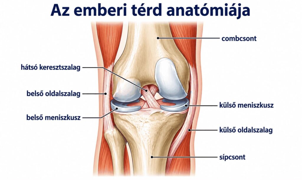 térdízület felépítése